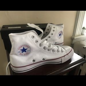 White High Top Converse